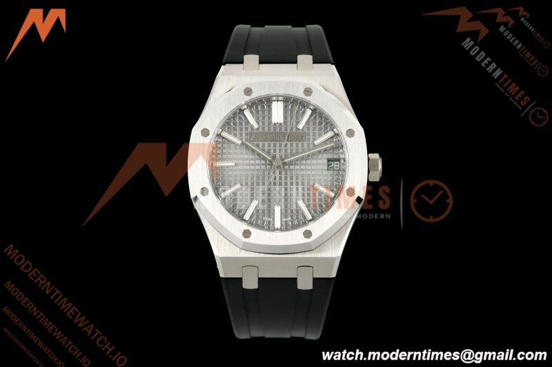 Audemars Piguet - Royal Oak 41mm 15510ST SS/RU Gry/Stk DDF DD4302 Mod | 오데마 피게 로얄 오크 41mm 15510ST SS/RU Gry/Stk DDF DD4302 Mod