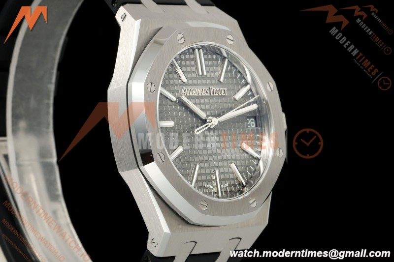 Audemars Piguet - Royal Oak 41mm 15510ST SS/RU Gry/Stk DDF DD4302 Mod | 오데마 피게 로얄 오크 41mm 15510ST SS/RU Gry/Stk DDF DD4302 Mod
