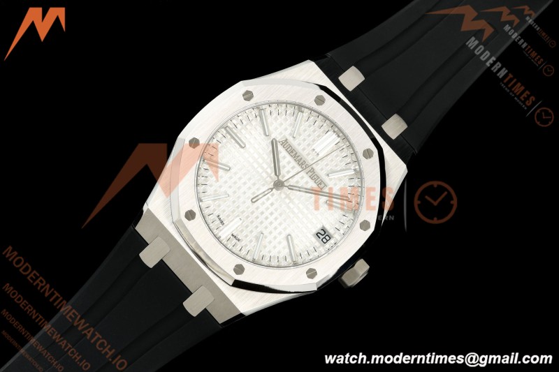 Audemars Piguet - Royal Oak 41mm 15510ST SS/RU Wht/Stk DDF DD4302 Mod