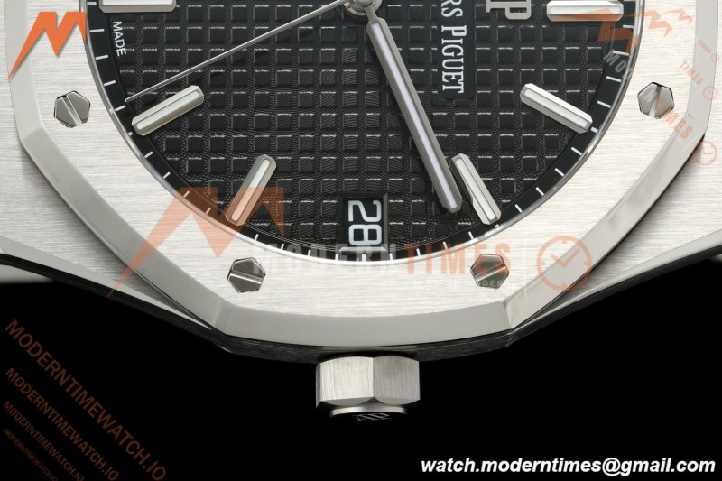 Audemars Piguet - Royal Oak 15500 41mm SS/SS Blk/Stk APSF V3 SA4302 Free Sprung