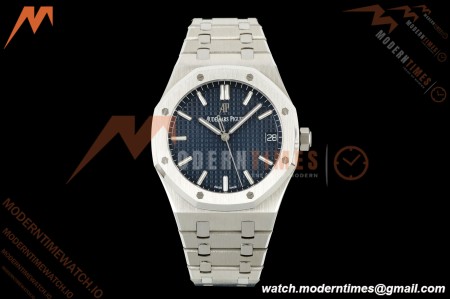 Audemars Piguet - Royal Oak 15500 41mm SS/SS Blu/Stk APSF V3 SA4302 Free Sprung