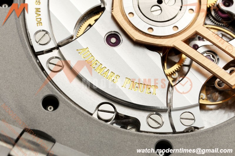 Audemars Piguet - Royal Oak 15500 41mm SS/SS Blu/Stk APSF V3 SA4302 Free Sprung