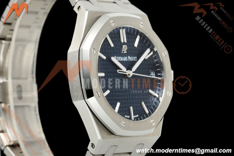 Audemars Piguet - Royal Oak 15500 41mm SS/SS Blu/Stk APSF V3 SA4302 Free Sprung