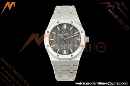 Audemars Piguet - Royal Oak 15500 41mm SS/SS Grey/Stk APSF V3 SA4302 Free Sprung