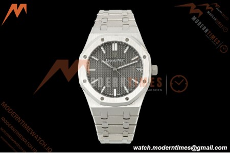 Audemars Piguet - Royal Oak 15500 41mm SS/SS Grey/Stk APSF V3 SA4302 Free Sprung
