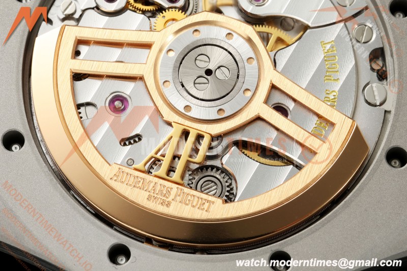 Audemars Piguet - Royal Oak 15500 41mm SS/SS Grey/Stk APSF V3 SA4302 Free Sprung