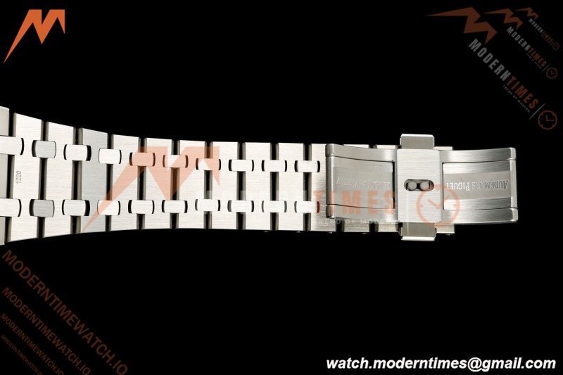 Audemars Piguet - Royal Oak 15500 41mm SS/SS Grey/Stk APSF V3 SA4302 Free Sprung