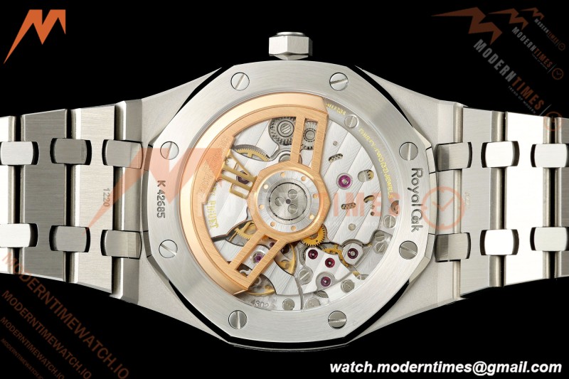 Audemars Piguet - Royal Oak 15500 41mm SS/SS Grey/Stk APSF V3 SA4302 Free Sprung