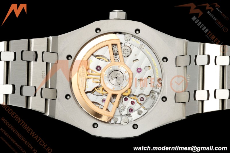 Audemars Piguet - Royal Oak 15500 41mm SS/SS Grey/Stk APSF V3 SA4302 Free Sprung
