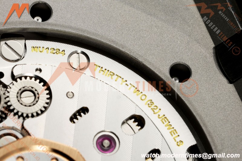 Audemars Piguet - Royal Oak 15500 41mm SS/SS Wht/Stk APSF V3 SA4302 Free Sprung