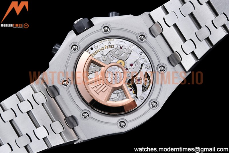 Audemars Piguet - AP ROO Chronograph SS/SS Blue/Stk APF A3126 Mod