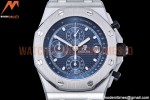 Audemars Piguet - AP ROO Chronograph SS/SS Blue/Stk APF A3126 Mod