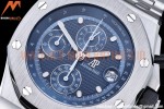 Audemars Piguet - AP ROO Chronograph SS/SS Blue/Stk APF A3126 Mod