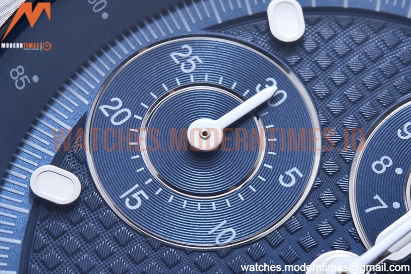 Audemars Piguet - AP ROO Chronograph SS/SS Blue/Stk APF A3126 Mod