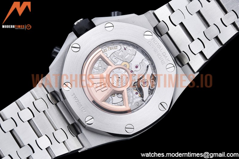 Audemars Piguet - AP ROO Chronograph SS/SS Grey/Stk APF A3126 Mod