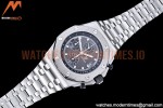 Audemars Piguet - AP ROO Chronograph SS/SS Grey/Stk APF A3126 Mod