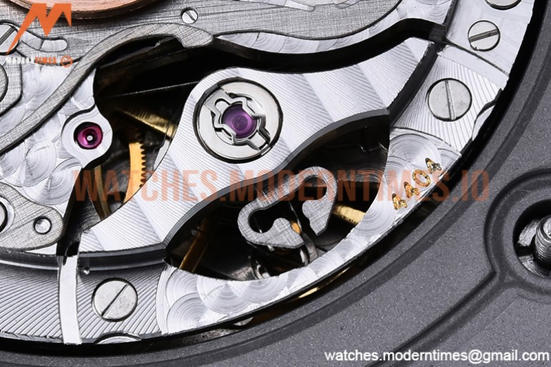 Audemars Piguet - AP ROO Chronograph SS/SS Black/Num APF A3126 Mod