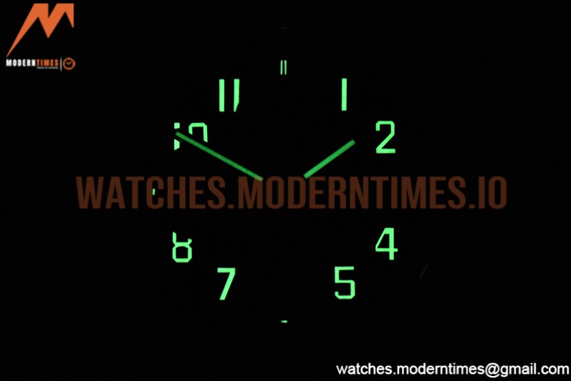 Audemars Piguet - AP ROO Chronograph SS/SS Black/Num APF A3126 Mod