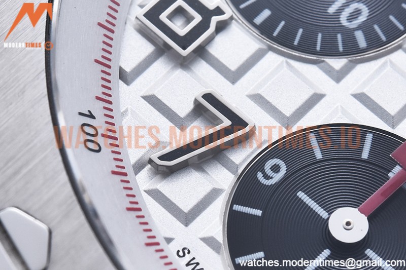 Audemars Piguet - AP ROO Chronograph SS/SS Wht/Num APF 7750 Mod