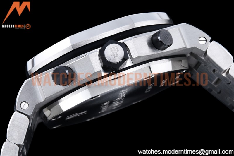 Audemars Piguet - AP ROO Chronograph SS/SS Wht/Num APF 7750 Mod