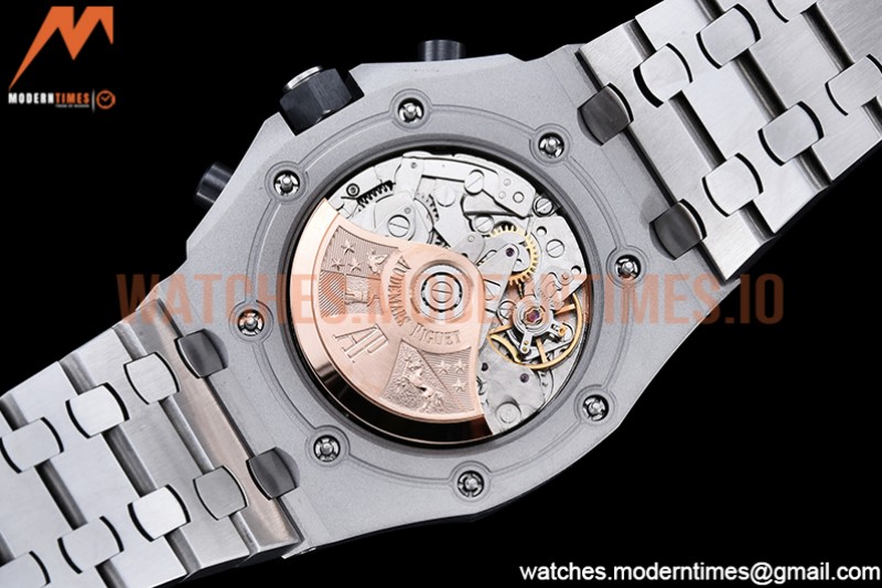 Audemars Piguet - AP ROO Chronograph SS/SS Wht/Num APF 7750 Mod
