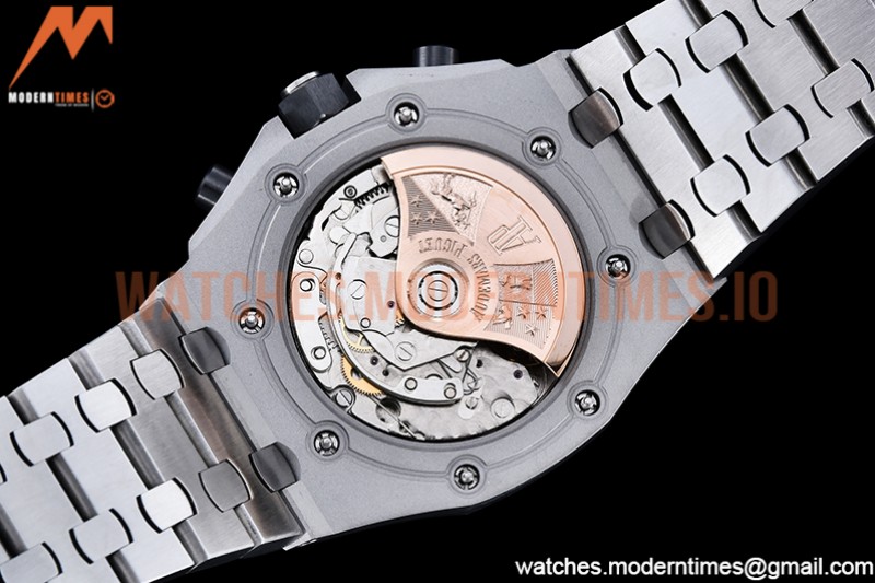 Audemars Piguet - AP ROO Chronograph SS/SS Wht/Num APF 7750 Mod