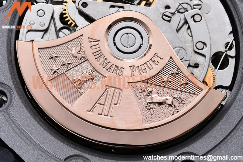 Audemars Piguet - AP ROO Chronograph SS/SS Wht/Num APF 7750 Mod
