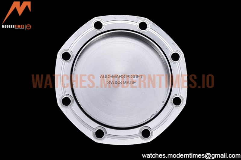 Audemars Piguet - AP ROO Chronograph SS/SS Wht/Silv/Num APF 7750 Mod