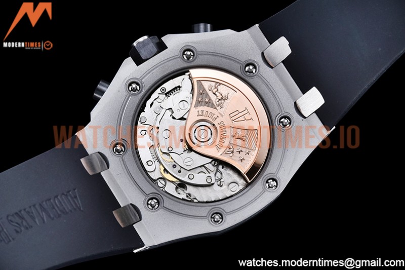 Audemars Piguet - AP ROO Chronograph CER SS/RU Wht/Num APF 7750 Mod