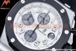 Audemars Piguet - AP ROO Chronograph CER SS/RU Wht/Num APF 7750 Mod