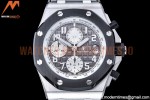 Audemars Piguet - AP ROO Chronograph SS/RU Grey/Num APF A3126 Mod