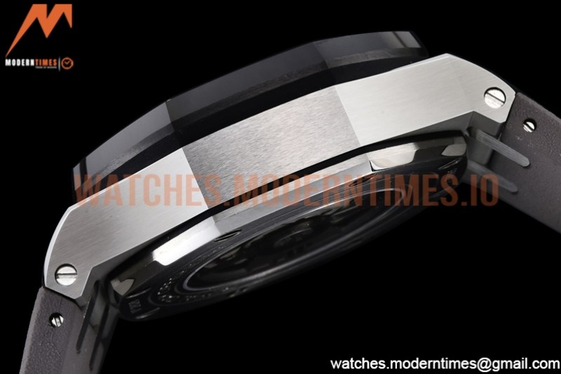 Audemars Piguet - AP ROO Chronograph SS/RU Grey/Stk APF A3126 Mod