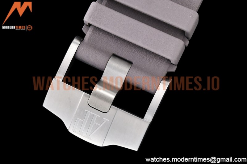 Audemars Piguet - AP ROO Chronograph SS/RU Grey/Stk APF A3126 Mod
