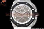Audemars Piguet - AP ROO Chronograph SS/RU Grey/Stk APF A3126 Mod