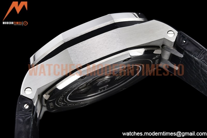 Audemars Piguet - AP ROO Chronograph SS/LE Black/Stk APF A3126 Mod