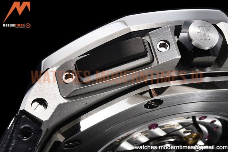 Audemars Piguet - AP ROO Chronograph SS/LE Black/Stk APF A3126 Mod