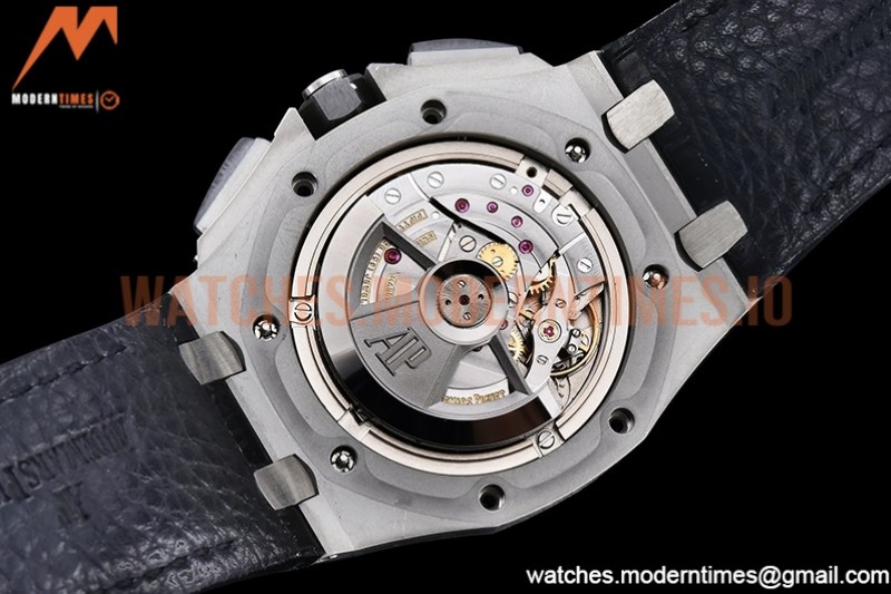 Audemars Piguet - AP ROO Chronograph SS/LE Black/Stk APF A3126 Mod