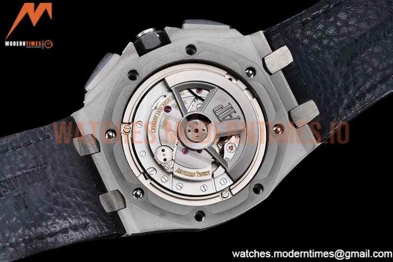 Audemars Piguet - AP ROO Chronograph SS/LE Black/Stk APF A3126 Mod