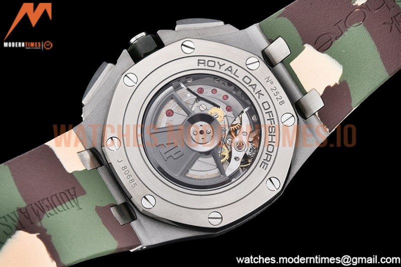 Audemars Piguet - AP ROO Chronograph SS/RU Green APF A3126 Mod