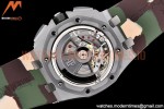 Audemars Piguet - AP ROO Chronograph SS/RU Green APF A3126 Mod