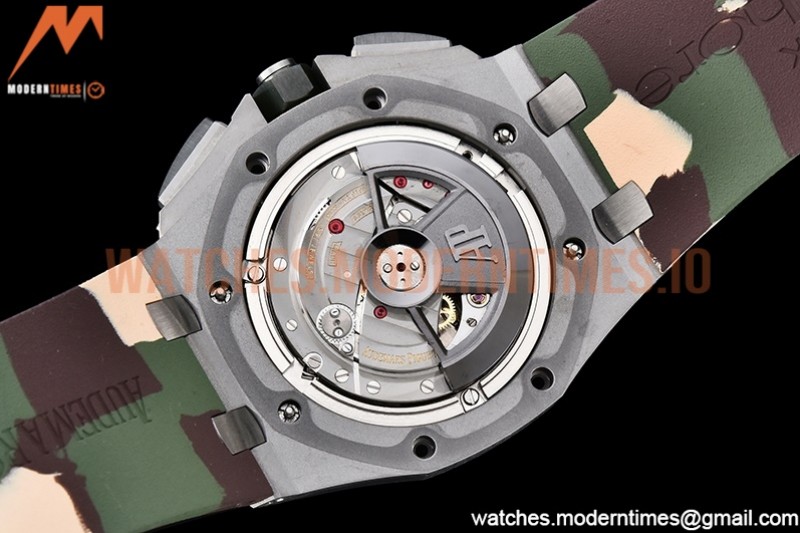 Audemars Piguet - AP ROO Chronograph SS/RU Green APF A3126 Mod