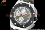 Audemars Piguet - AP ROO Chronograph SS/RU Green APF A3126 Mod
