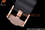 Audemars Piguet - AP ROO Chronograph CER/RU Black/Stk/RG APF A3126 Mod