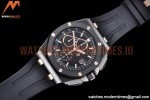Audemars Piguet - AP ROO Chronograph CER/RU Black/Stk/RG APF A3126 Mod