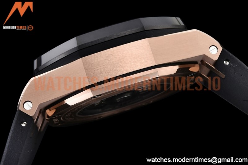 Audemars Piguet - AP ROO Chronograph CER RG/RU Grey/Stk APF A3126 Mod