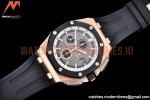 Audemars Piguet - AP ROO Chronograph CER RG/RU Grey/Stk APF A3126 Mod