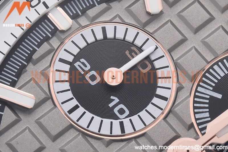 Audemars Piguet - AP ROO Chronograph CER RG/RU Grey/Stk APF A3126 Mod