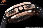 Audemars Piguet - AP ROO Chronograph RG CER/RU G-Blue/Num APF A3126 Mod