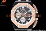 Audemars Piguet - AP ROO Chronograph RG CER/RU G-Blue/Num APF A3126 Mod