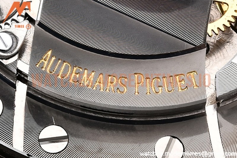 Audemars Piguet - AP ROO Chronograph RG CER/RU G-Blue/Num APF A3126 Mod